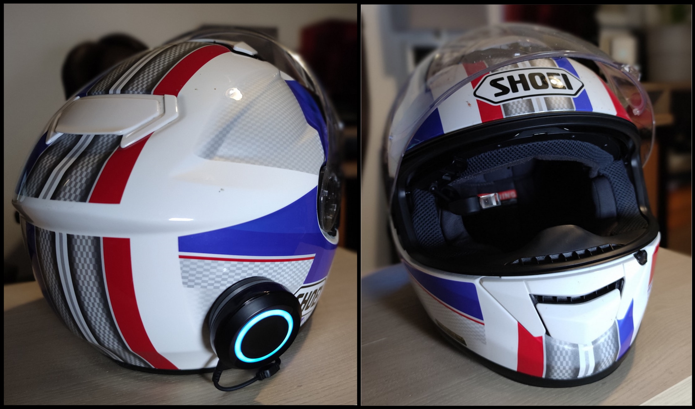 Shoei GT air exposure